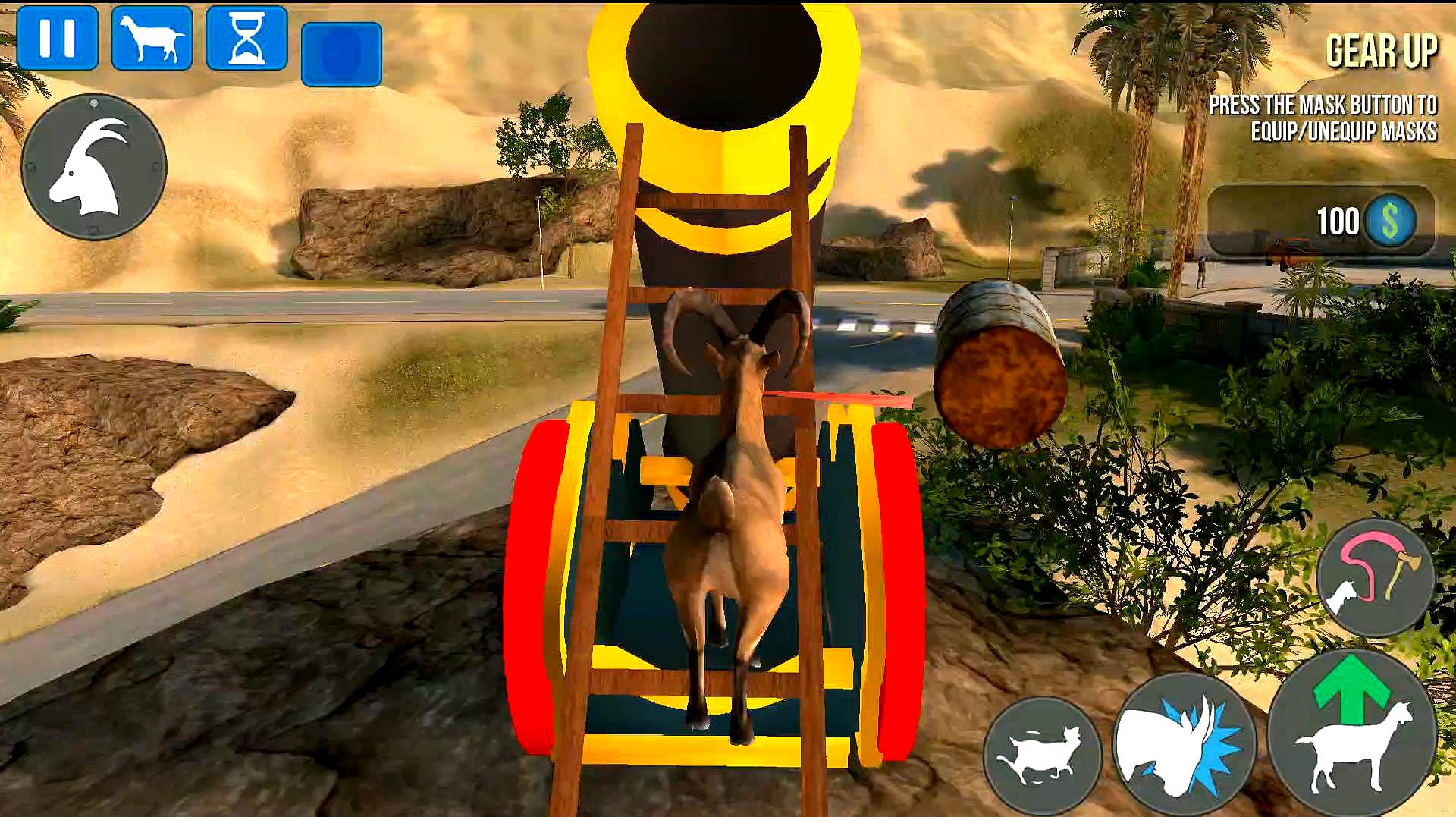 主播玩模拟山羊手机版游戏-山羊狂欢!模拟山羊手机版游戏全解密(图2) 真正的山羊玩模拟山羊_主播玩模拟山羊手机版游戏_模拟山羊网红版