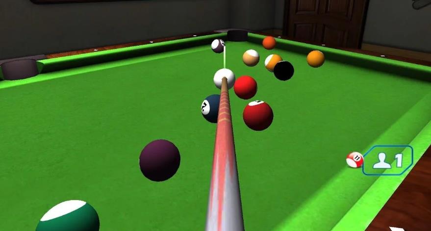台球pool手机游戏-台球游戏大比拼:真实VS虚拟,哪款更刺激?(图2) 台球pool手机游戏_台球手机游戏里的角度_台球手机游戏技巧