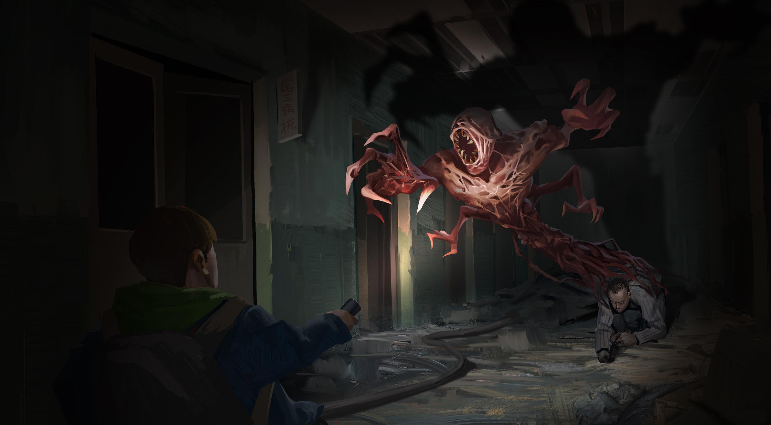 双人手机联机游戏恐怖-挑战恐怖,感受真实:双人联机游戏带来的惊险体验(图3) 双人手机联机游戏恐怖_恐怖双人联机小游戏_恐怖联机双人手机游戏