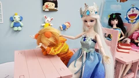 叶罗丽娃娃雪妍上学记_叶罗丽娃娃视频上学记_叶罗丽的游戏手机上的图片