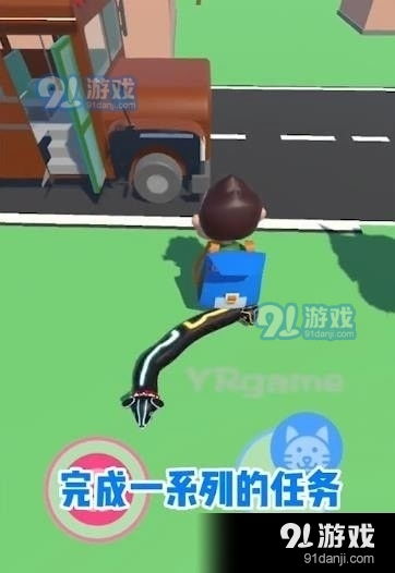 ,玩家需要通过左右滑动屏幕来控制其移动(图5) ,玩家需要通过左右滑动屏幕来控制其移动(图5)