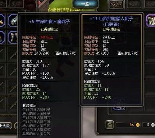 游戏装备属性,全面揭示装备提升之道(图1) 游戏装备属性,全面揭示装备提升之道(图1)