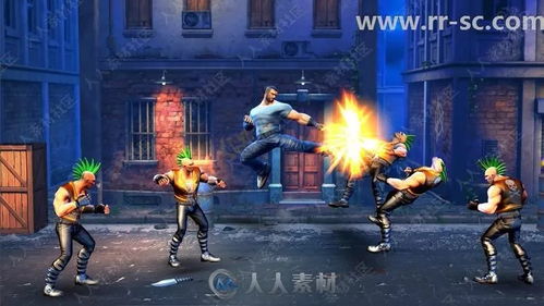 格斗游戏素材,探索格斗游戏世界的精彩瞬间(图1)