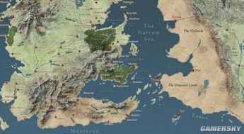 权力的游戏国家地图,七大王国版图解析(图2) 权力的游戏国家地图,七大王国版图解析(图2)