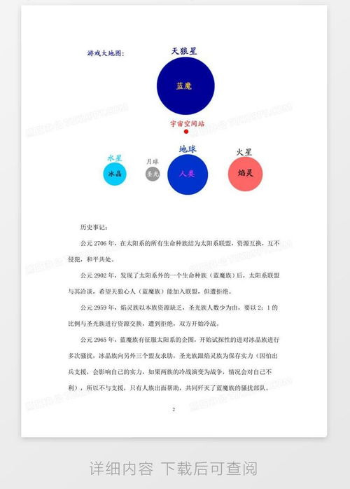 游戏策划格式,探索未知世界的游戏策划概览(图3) 游戏策划格式,探索未知世界的游戏策划概览(图3)