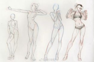游戏动漫人体结构造型手绘技法,游戏动漫角色塑造秘籍(图1) 游戏动漫人体结构造型手绘技法,游戏动漫角色塑造秘籍(图1)