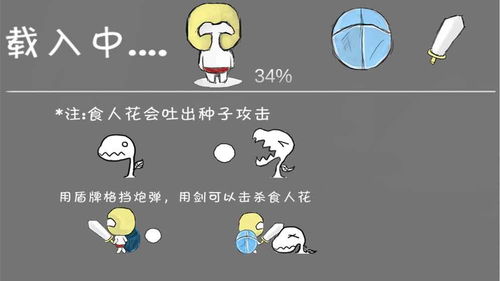 横版像素植物大战僵尸一坨馬同款 (图1)