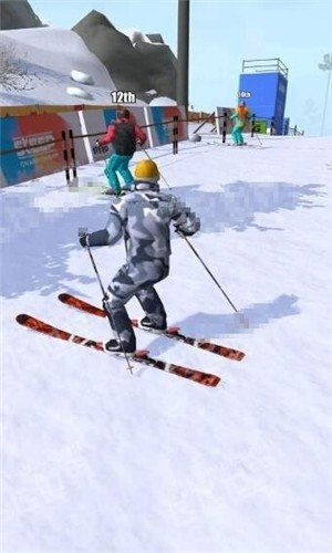 逃脱游戏滑雪 (图2)
