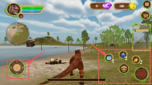 恐龙模拟器游戏,穿越时空的史前冒险之旅(图1) 恐龙模拟器游戏,穿越时空的史前冒险之旅(图1)